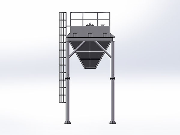 污泥倉20方總裝配圖